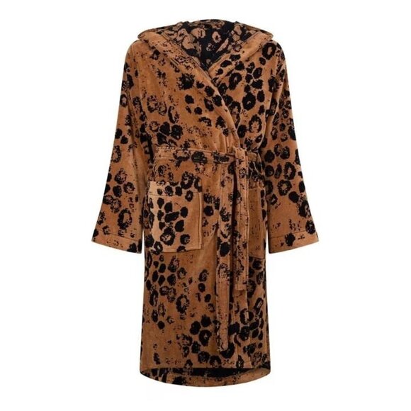 Mens ROBERTO CAVALLI HOME Animal Print Giaguaro Bathrobe Robe Size: XXL NWT - Picture 1 of 2